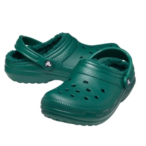 Emerald Crocs Fleece Lined Winter Clog Women's Size 10 Mens Size 8 NWOT - Picture 7 of 7